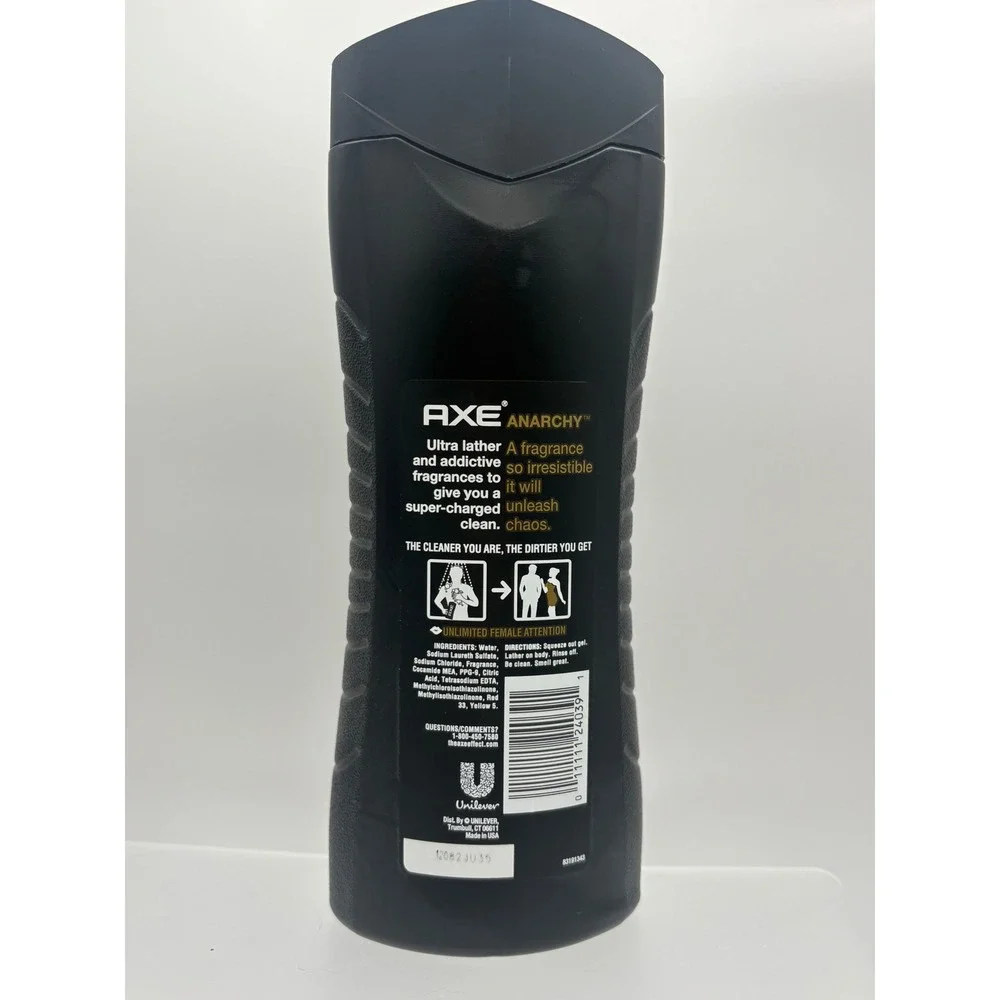 Axe Anarchy Revitalizing Shower Gel 16 Fl Oz Discontinued New